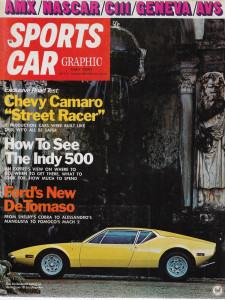 SPORTS CAR GRAPHIC 1970 MAY - AMX, C111, PANTERA, HOT ROD Z-28